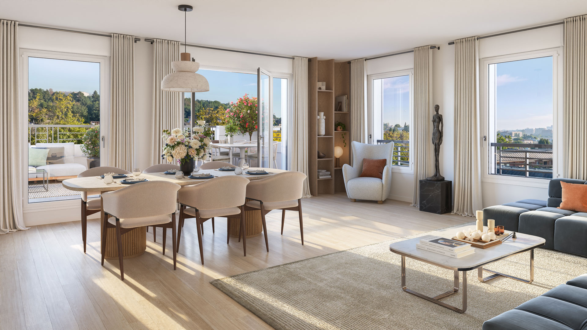 Programme neuf Les Jardins d'Althéa Le Plessis-Robinson A11
